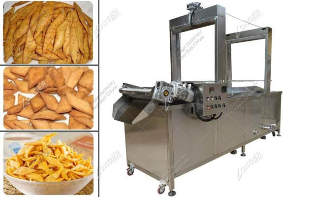 Continuous Peanut Fryer Machine