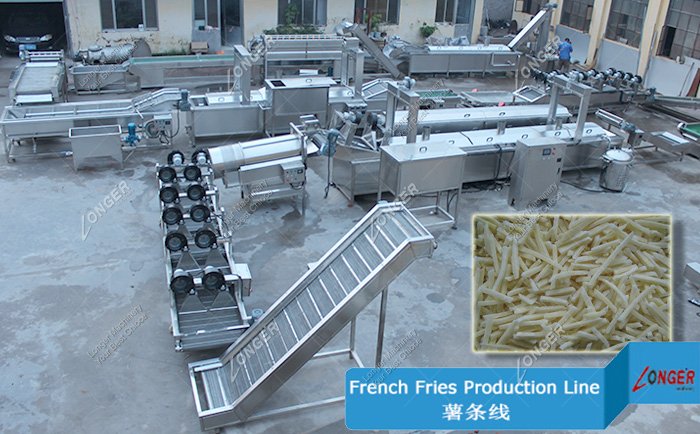 Frozen French Fries Production Line Manufacturers