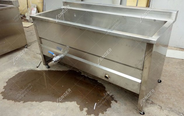 automatic pork skin frying machine 