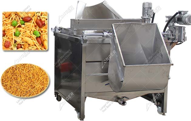 Automatic Deep Fryer Machine for Broad Beans
