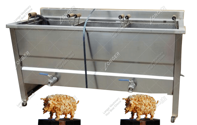 Pork Skin Frying Machine On Sale