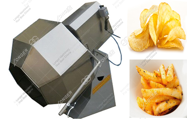 High Quality Potato Chips Seasoning Machine