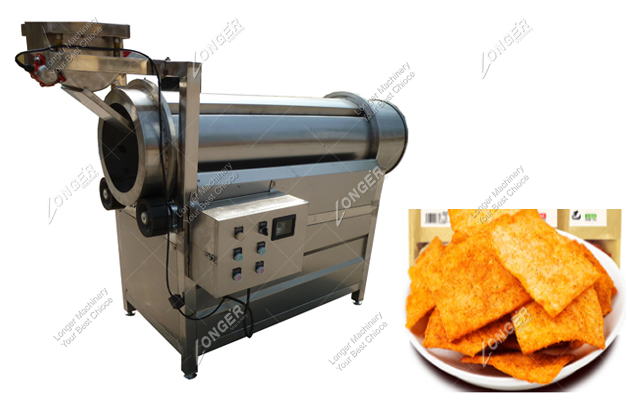 High Quality Rice Crust Seasoning Machine|Rice Crust Flavoring Machine