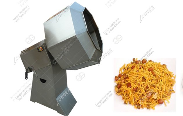 High Quality Namkeen Seasoning Machine|Namkeen Flavoring Equipment Manufacturer