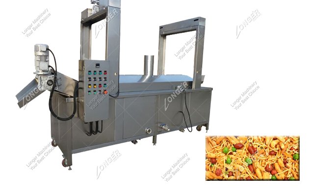 Continuous fryer manufacturer Continuous namkeen fryer machine
