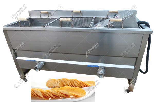 Potato Chips Frying Machine