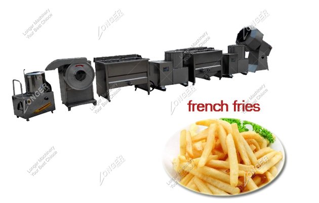 Frozen French Fries Making Machine Frozen French Fries Making Machine