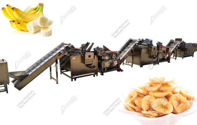 Plantain Chips Making Machine Production Process