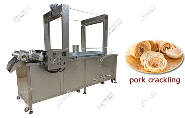 Pork Rinds Frying Machine|Pork Crackling Fryer