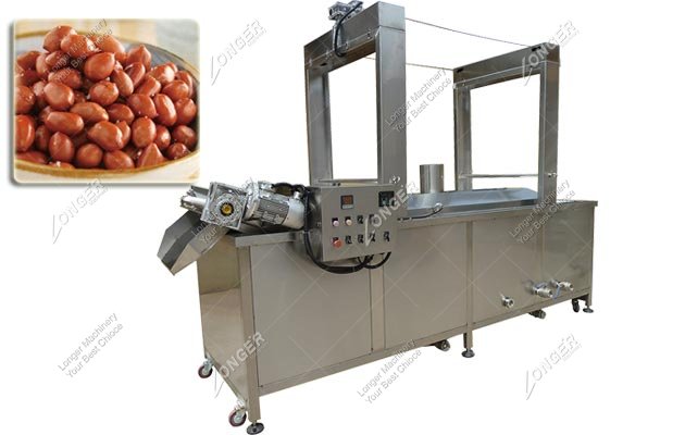 Continuous Peanut Fryer Machine