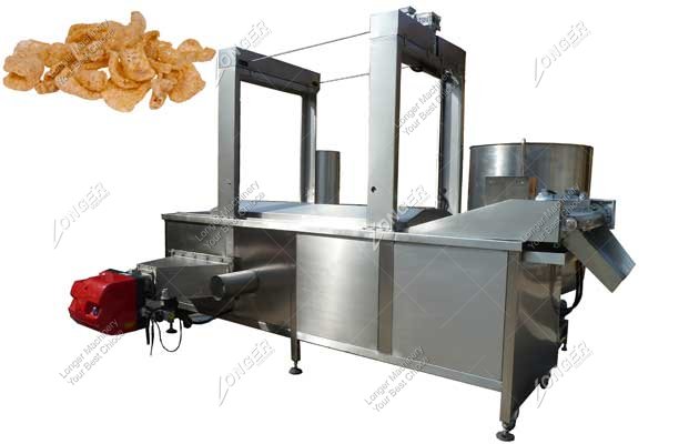 Gas Heating Peanut Fryer Machine