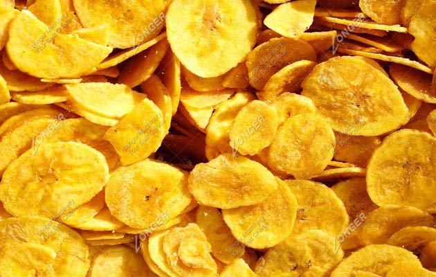 continuous banana chips fryer machine