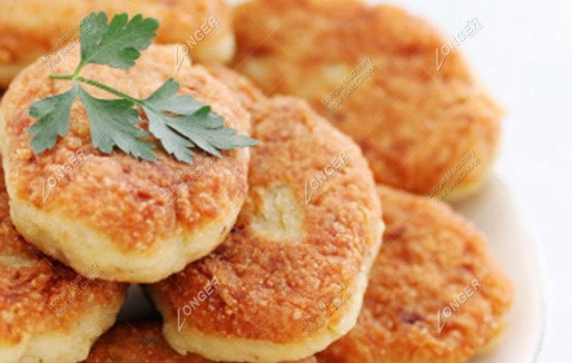 electric fish cutlets fryer machine