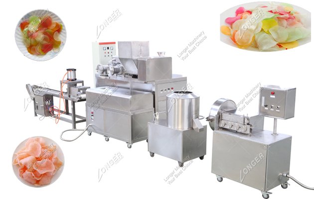 automatic prawn cracker production line