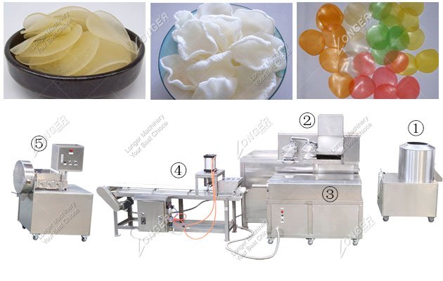 automatic shrimp cracker production line