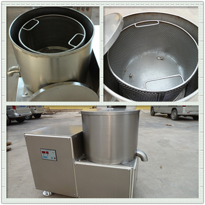 fruit and vegetable dewatering machine