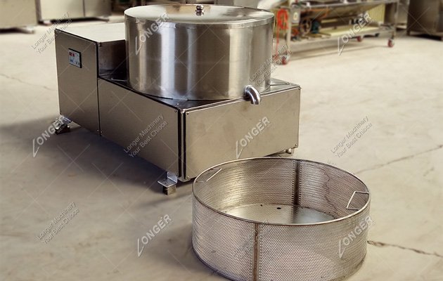 vegetable dewatering machine