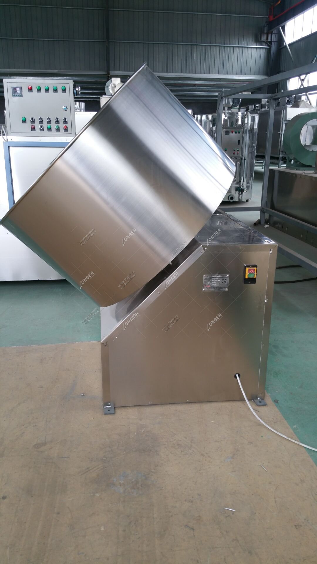 Stainless Steel Peanuts Coating Machine