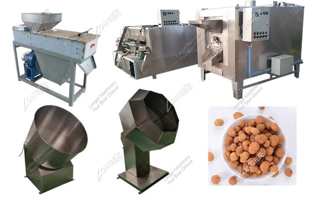 Flour Coated Peanut Production Line