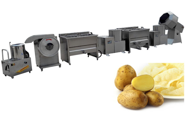 Small Scale Potato Chips Production Line