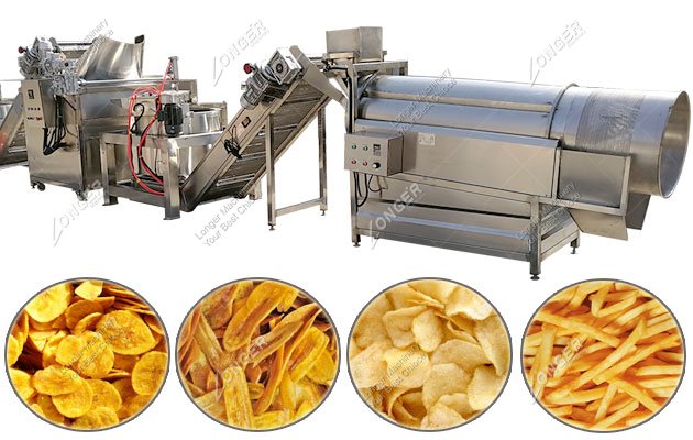 Full Automatic Banana Chips Making Machine