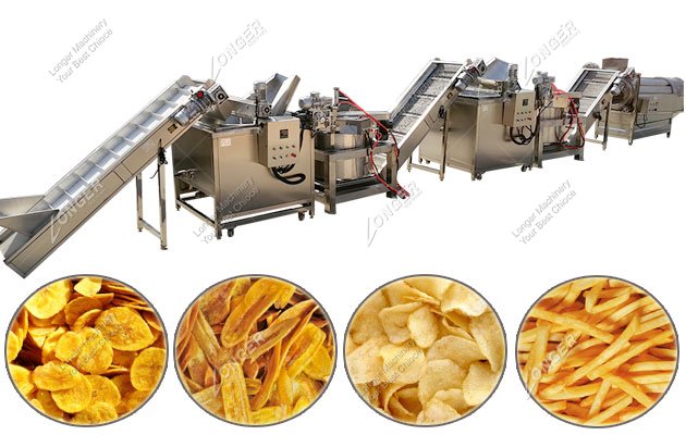 Automatic Banana Chips Making Machine