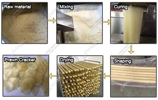 Prawn Crackers Production Process