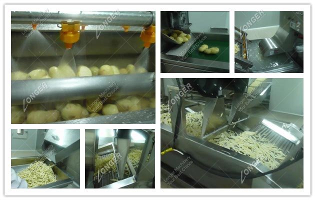 Frozen French Fries Production Line