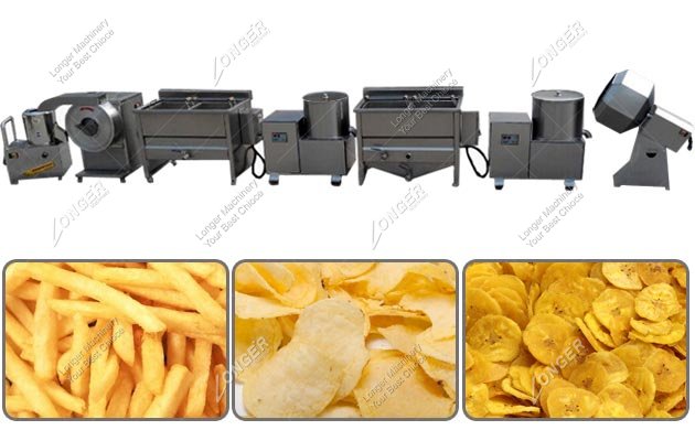 Small Scale French Fries Processing Plant