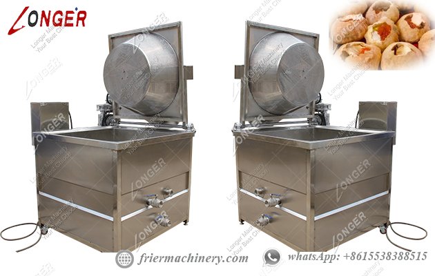 pani puri automatic frying machine