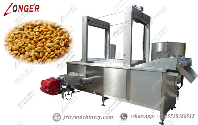 peanut frying machine