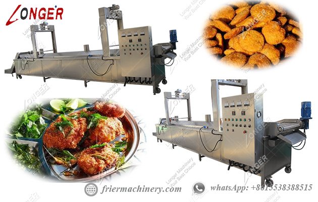 Fried food automatic frying machine