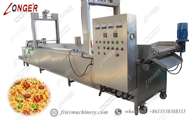 Large scale namkeen frying machine