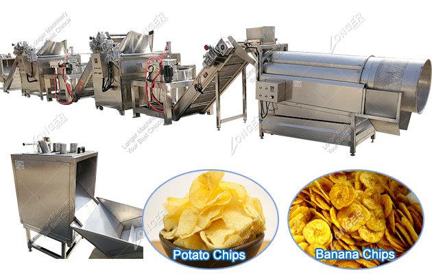 potato chips production line