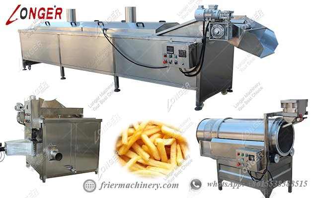 french fries production line 