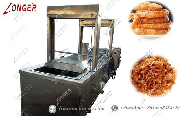 onion frying machine