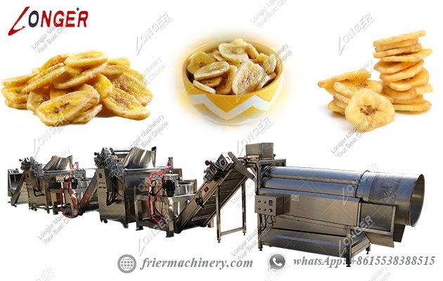 Banana chips production line