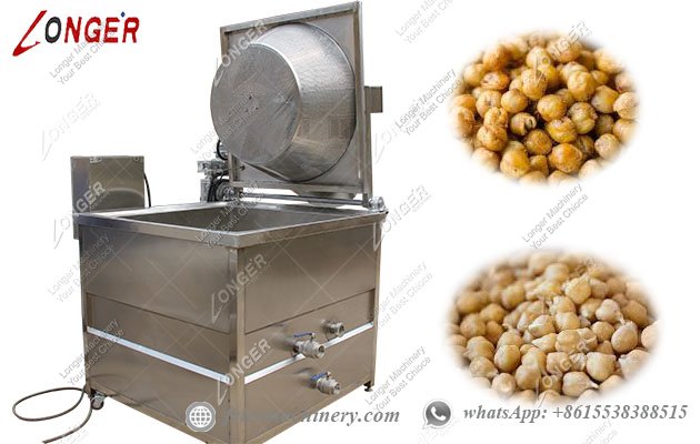 Chickpea frying machine